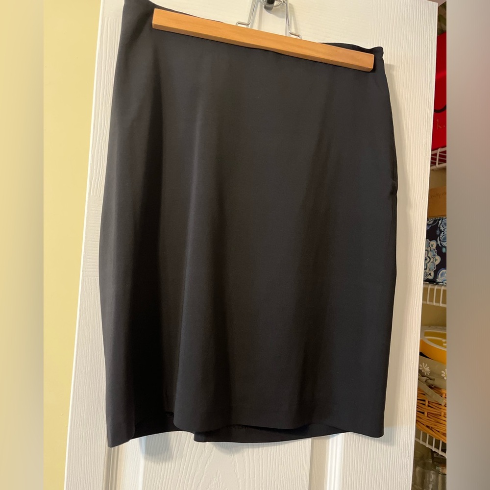 Nicole Miller Black Silk Women's Skirt